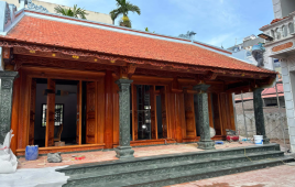 Những mẫu nhà gỗ 3 gian truyền thống đến hiện đại đẹp nhất