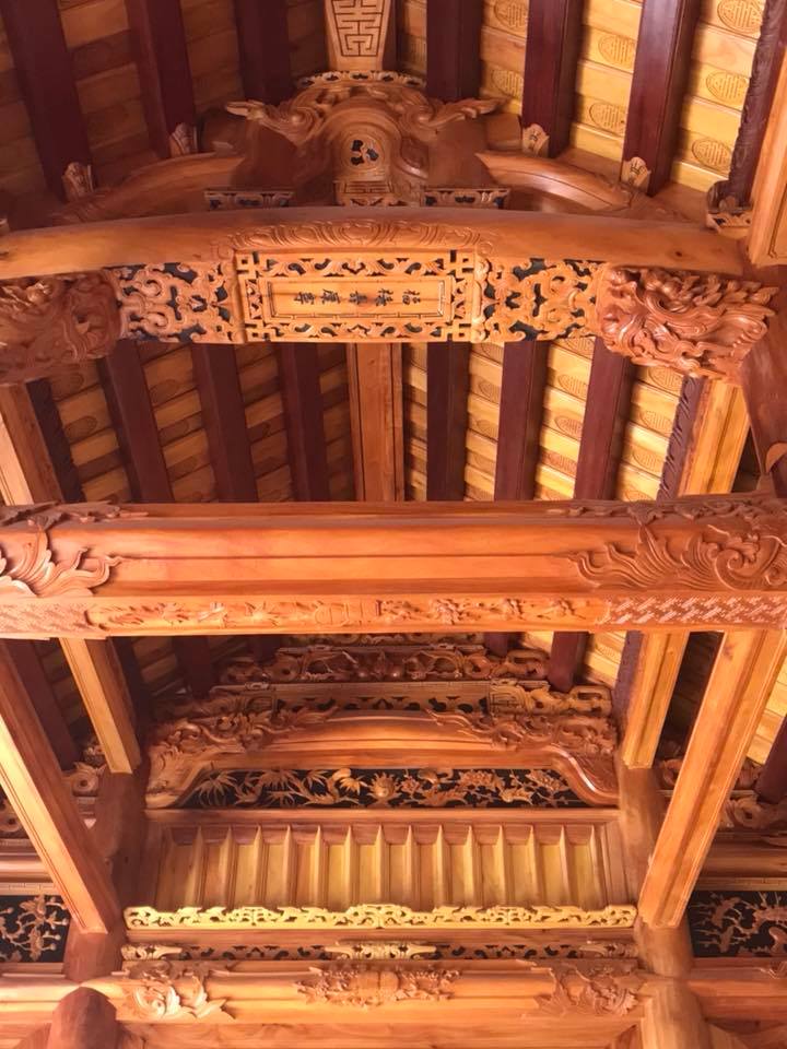 Nhà Gỗ Mít 3 Gian M1 - Nhagosenviet.com 1 Nhà Gỗ Mít 3 Gian M1 - Nhagosenviet.com