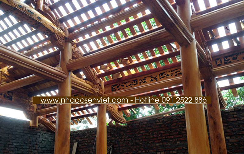 Nhà gỗ Mít 3 gian M2 - Nhagosenviet.com 3 Nhà gỗ Mít 3 gian M2 - Nhagosenviet.com