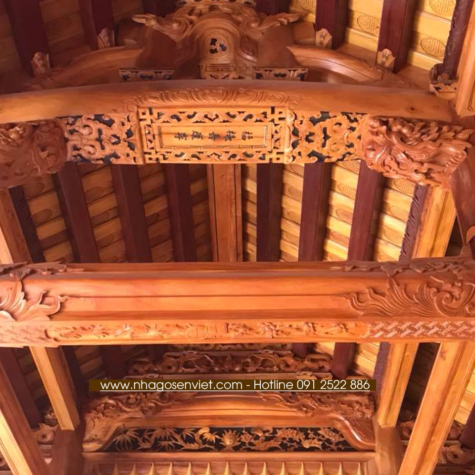 Nhà gỗ Mít 5 gian