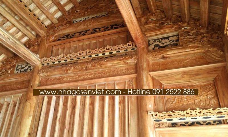 Nhà gỗ Xoan 5 gian - Nhagosenviet.com 2 Nhà gỗ Xoan 5 gian - Nhagosenviet.com